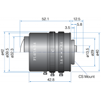 1/3-inch - 1/2-inch Format Manual Iris Vari-focal Zoom Lens